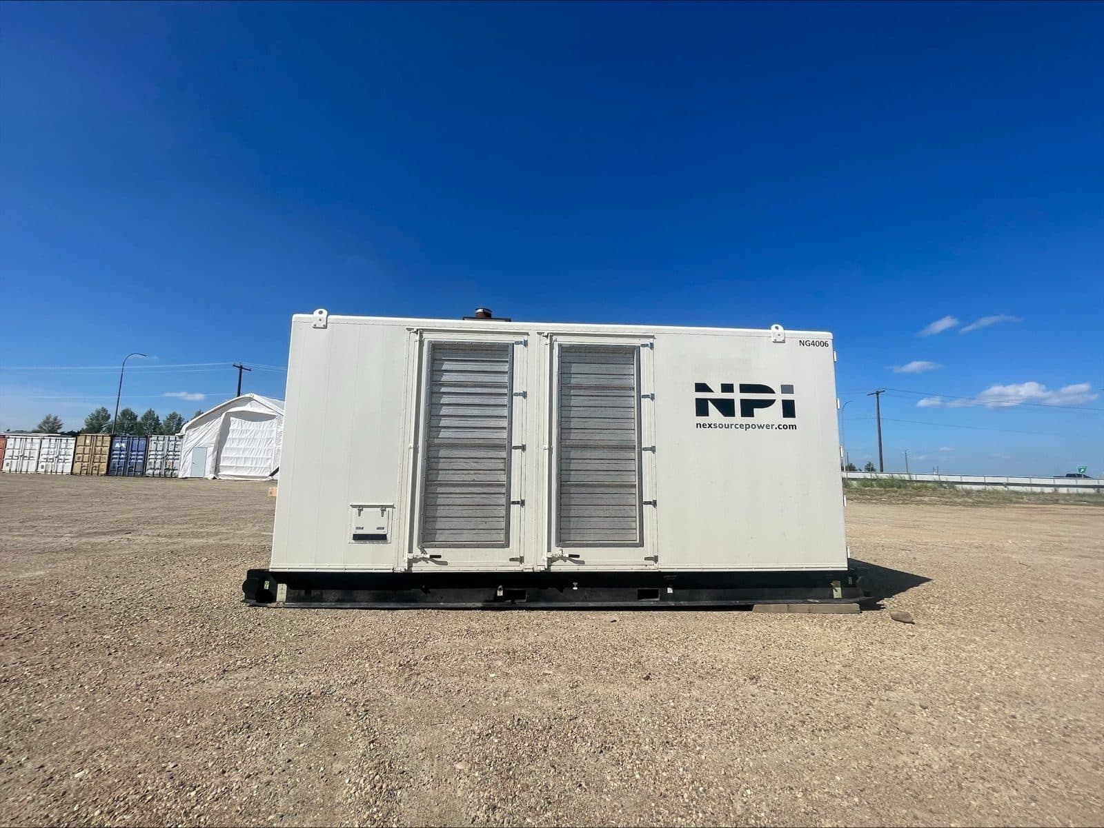 400 kW Natural Gas Generator