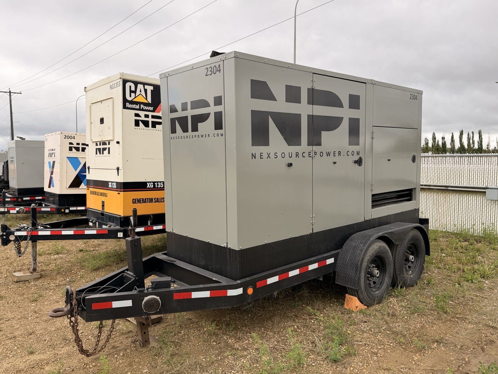 Cummins 230 kW Mobile Diesel Generator